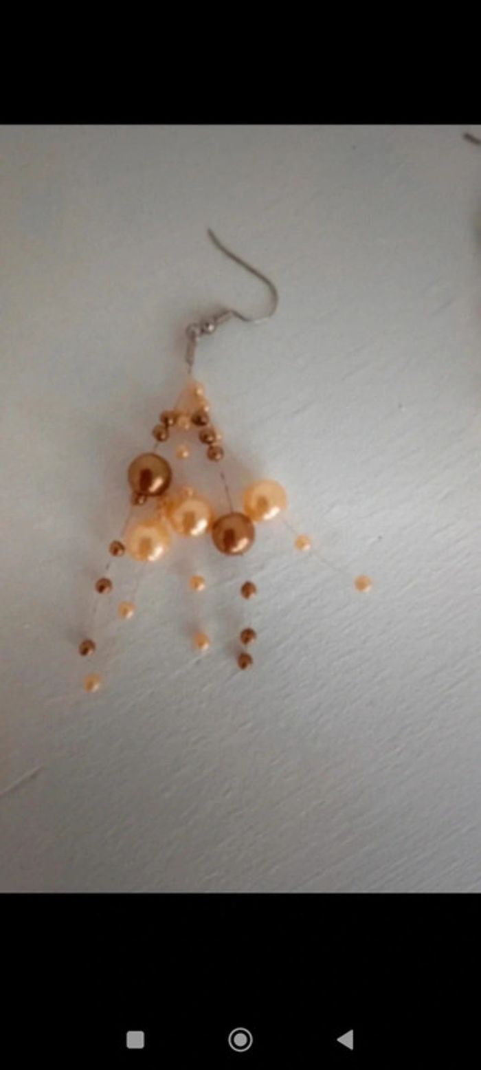 Boucles d'oreilles fantaisie - photo numéro 2