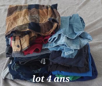 lot garçon 15 pièces 4 ans h&m la halle