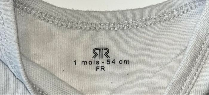 Body 1 mois la redoute - photo numéro 3