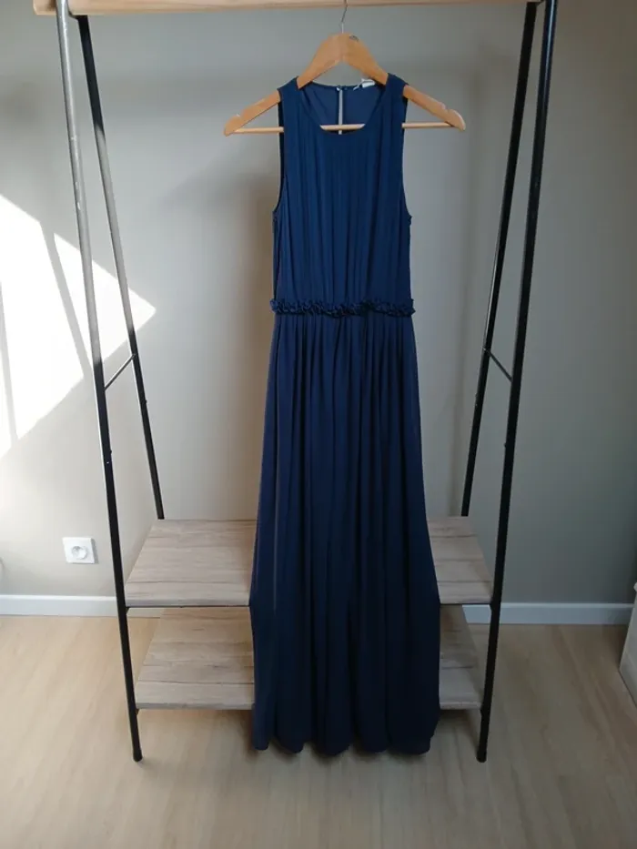 Robe longue bleu marine - photo numéro 4