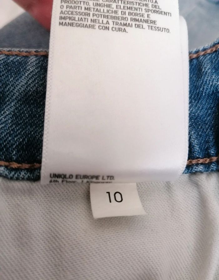 Short en jean Uniqlo taille 38 cm - photo numéro 9