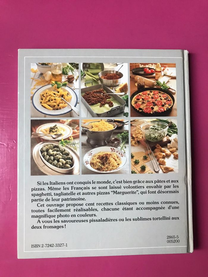 Livre de cuisine « Pâtes et pizzas » - photo numéro 2