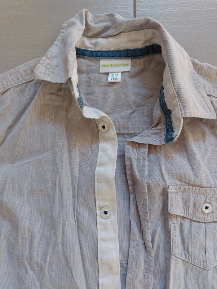 Chemise rayée à manches longues - photo numéro 2