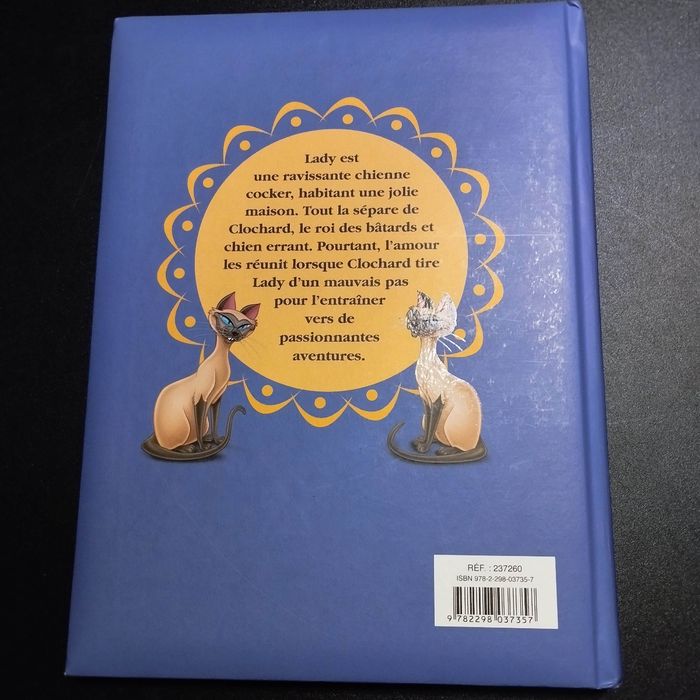 Livre Disney la belle et le clochard - photo numéro 2