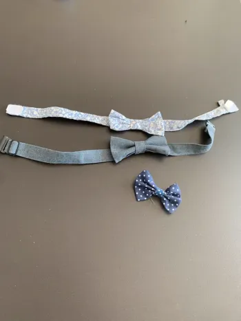 3 noeuds papillon enfant