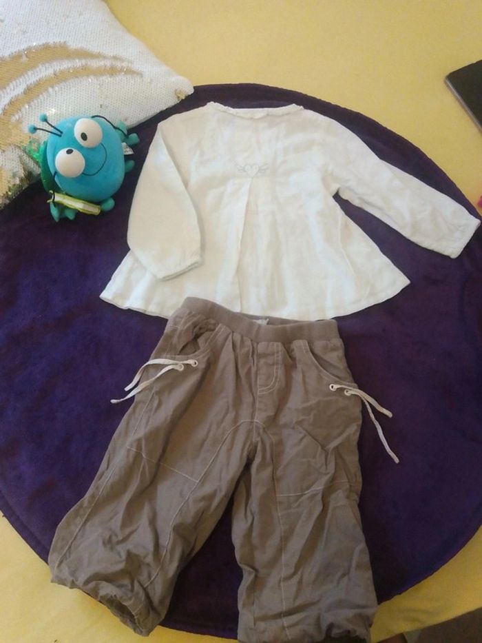 Tenue fille 18 mois