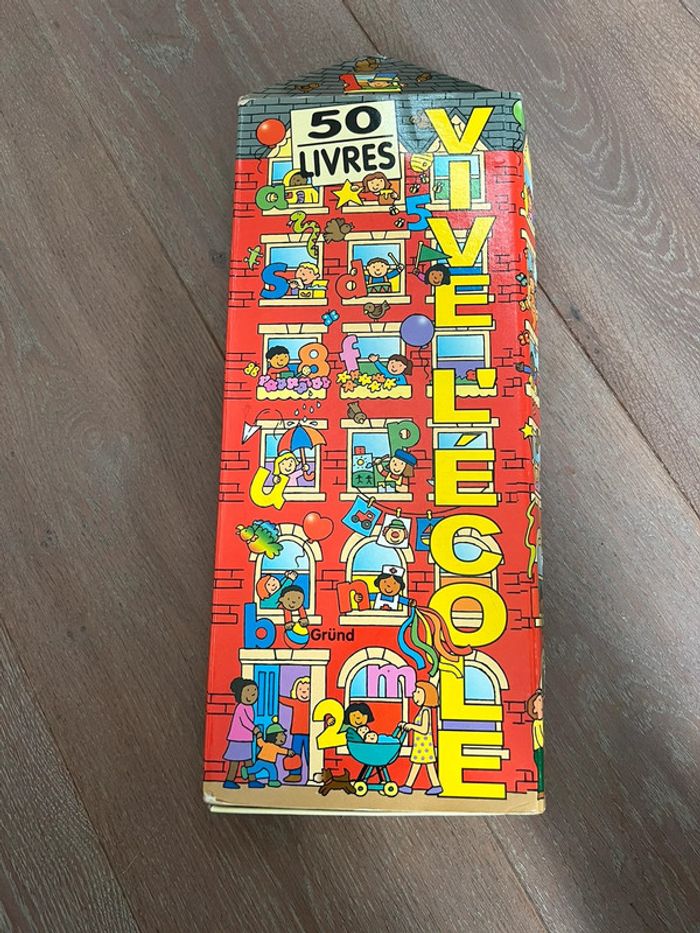 Coffret 50 Livres Vive l'école