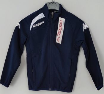 Veste Kappa bleu marine enfant 6 ans neuf avec étiquette