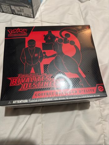 ETB rivalité destinée (team rocket) ev10 Pokémon