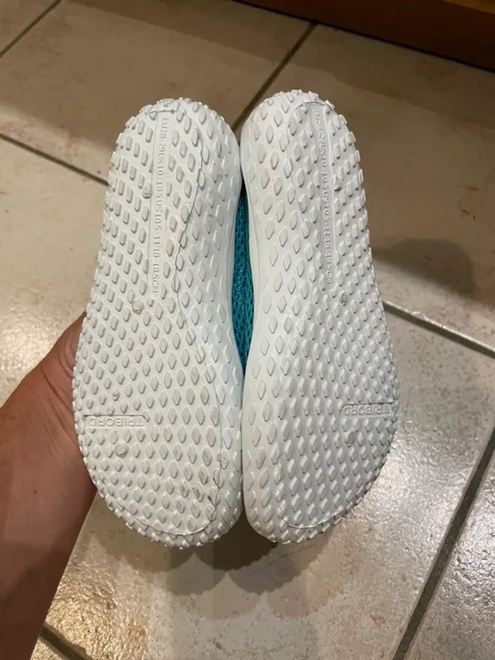 Chaussures aquatiques 28-29 turquoises - photo numéro 3