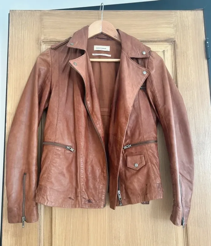 Veste en cuir