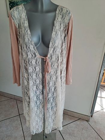 Gilet dentelle