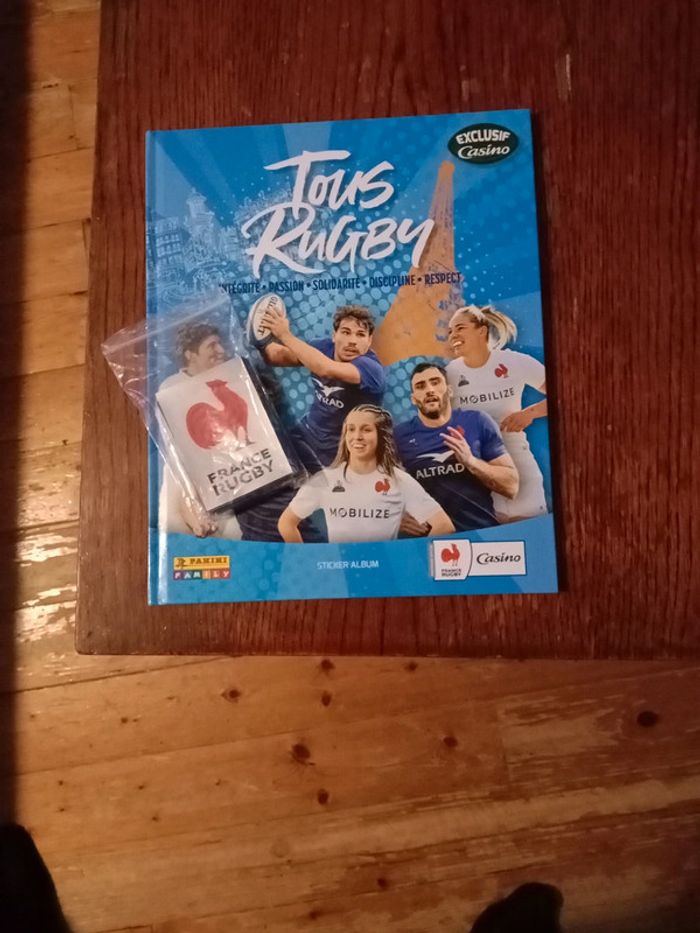 Album + stickers Tous Rugby - photo numéro 2
