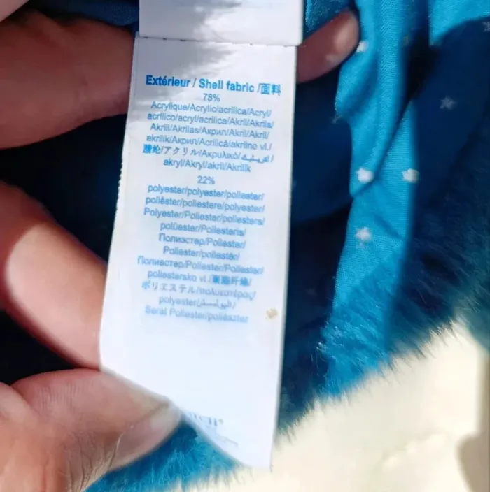 Veste à capuche toute douce polaire bleu marine 3 ans 98 cm Okaïdi - photo numéro 3