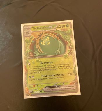 Carte Pokémon Theffroyable ex 023/167