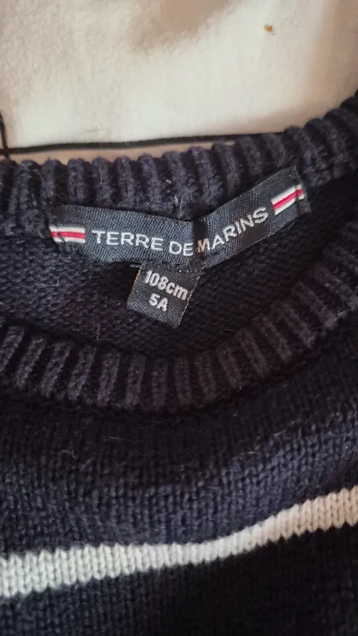 Pull marin garçon - photo numéro 3