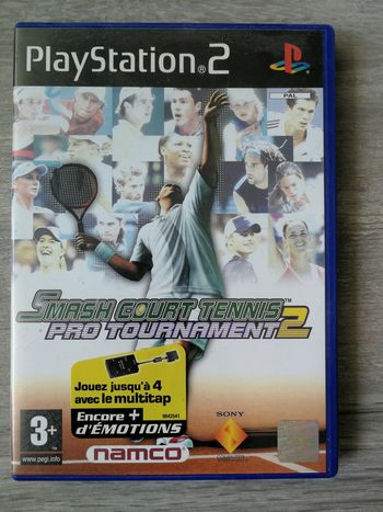 Jeu Smash court tennis pro tournament, PlayStation 2
