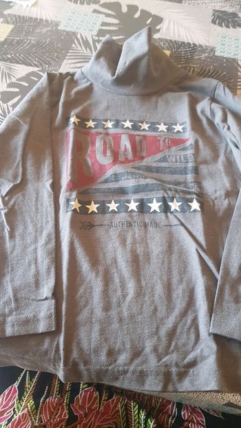 Tee-shirt col roulé