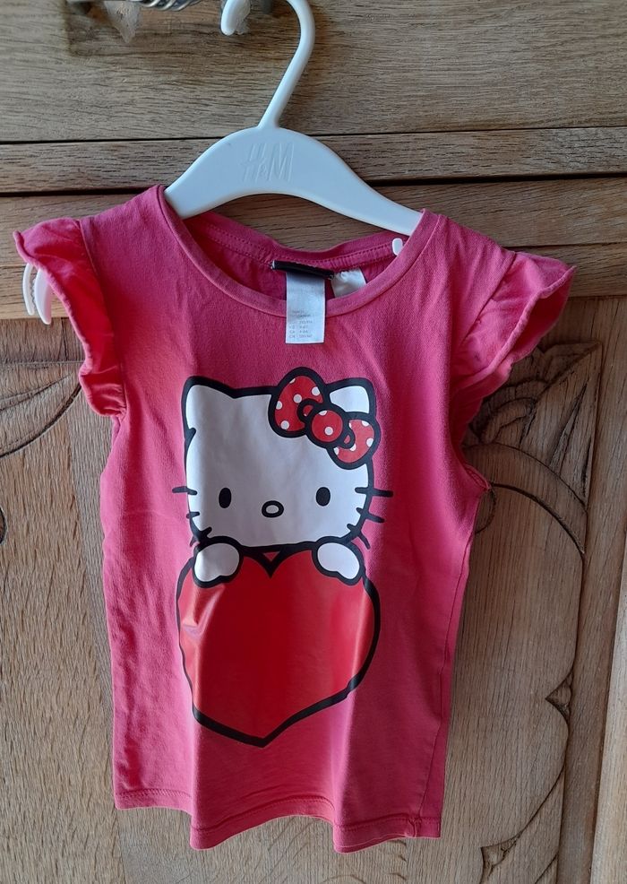 Lot de 4 t-shirts fille 110-116 - photo numéro 6