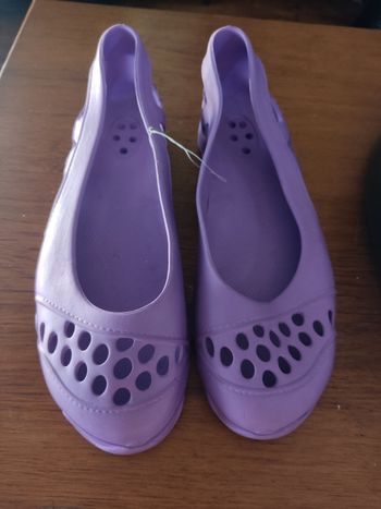 Chaussure plastique