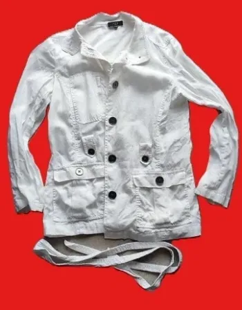 🧥 Veste longue ceinturée femme 40 – Marque 1•2•3 Paris