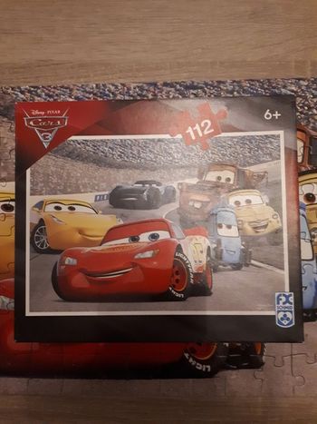 puzzle cars 3 112 pièces 6 ans