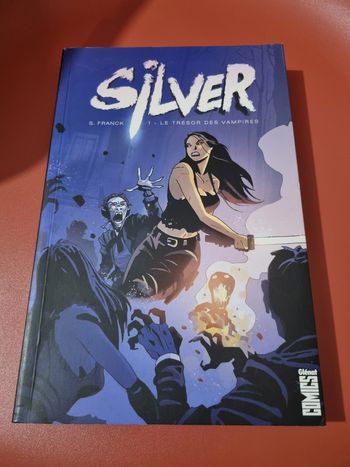 Bd Silver Glénat comics S. Franck Le trésor des vampires