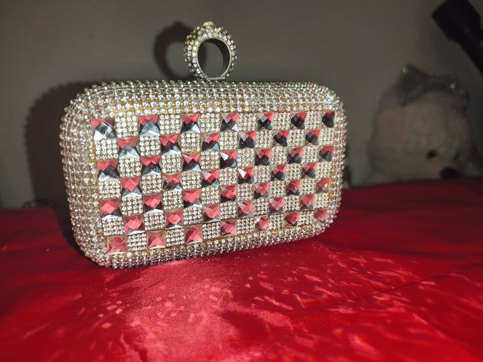 Sac pochette strass occasion fêtes mariage - photo numéro 2