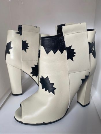 Boots open Toe cuir Golden goose Nui
