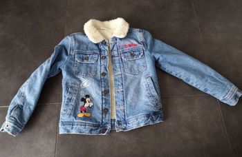 Veste en jean moumoute