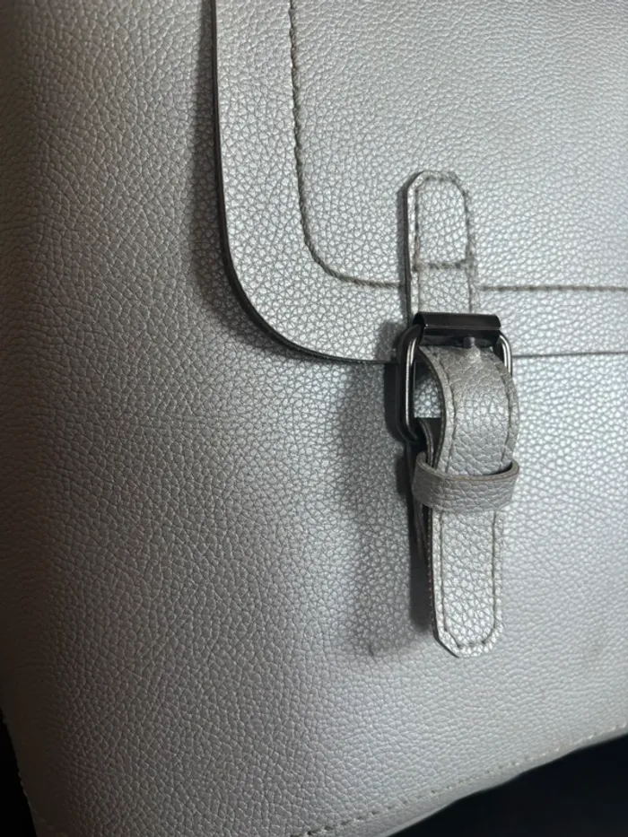 sac à dos argenté MOA femme - photo numéro 2