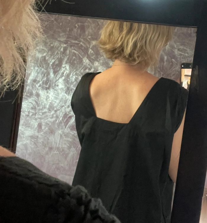 Superbe robe longue noire généreuse - photo numéro 4