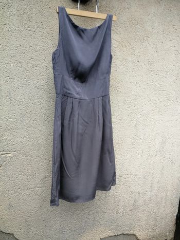 Robe grise coupe princesse Naf Naf