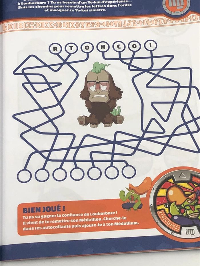 Livre magazine Autocollants et jeux Yo-Kai-Watch - photo numéro 4