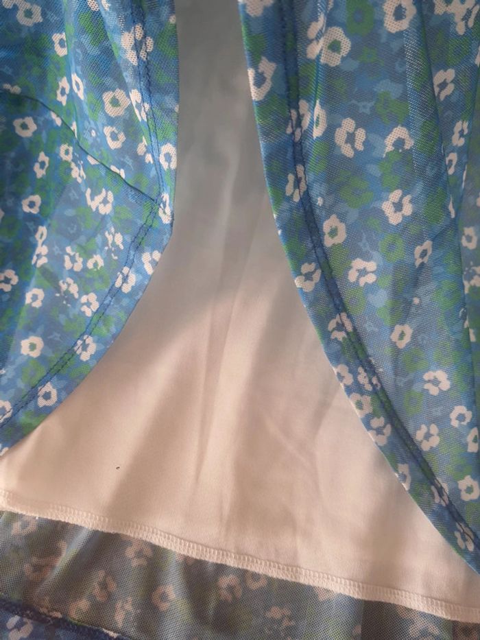 Robe Bel & Bo bleue flories taille 40 - photo numéro 12