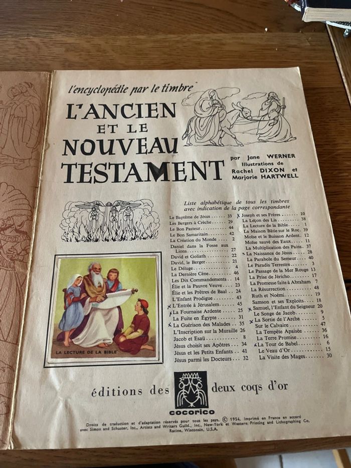 L’encyclopédie par le timbre 1954 - photo numéro 3