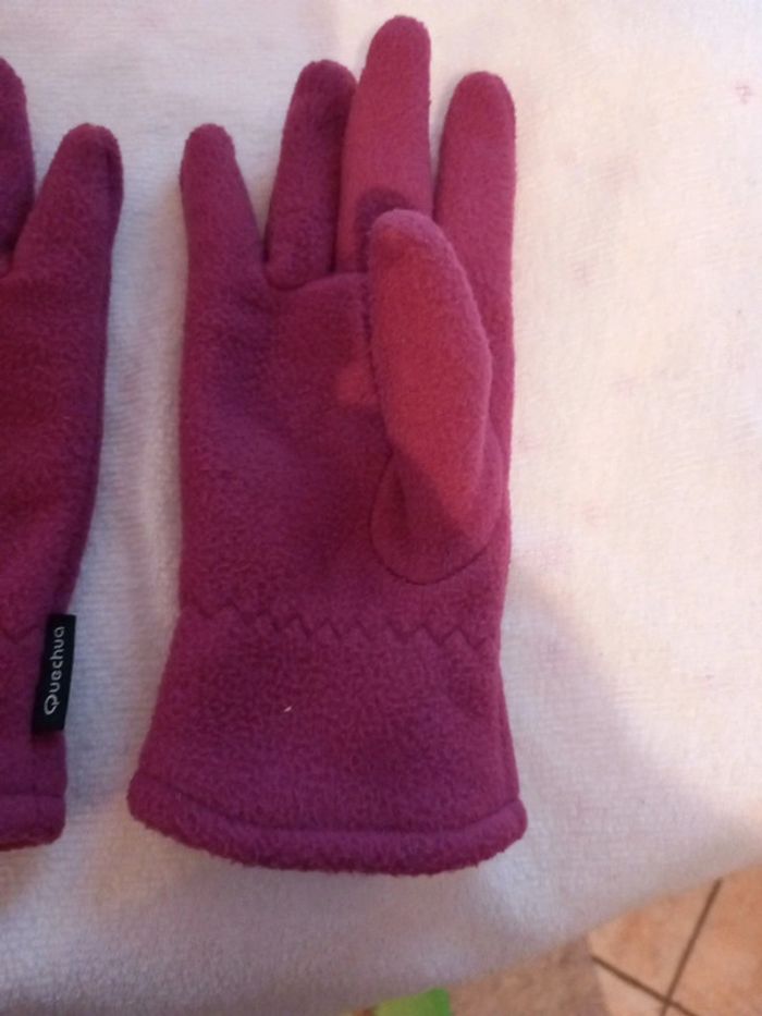🧣Gants polaire 12 ans Decathlon - photo numéro 3