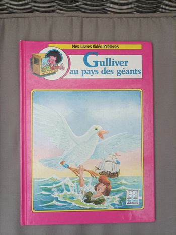 Joli livre Gulliver au pays des géants