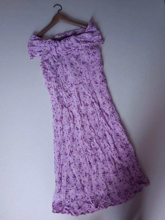 Robe lilas été fleurie 38 - photo numéro 4