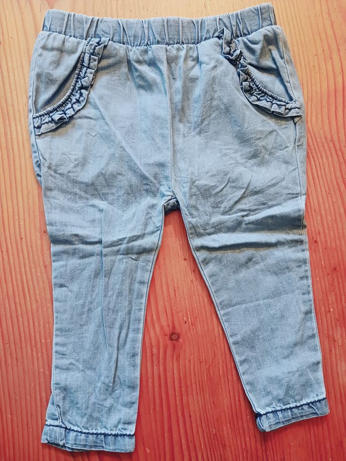 Pantalons fille - 12 mois - photo numéro 3