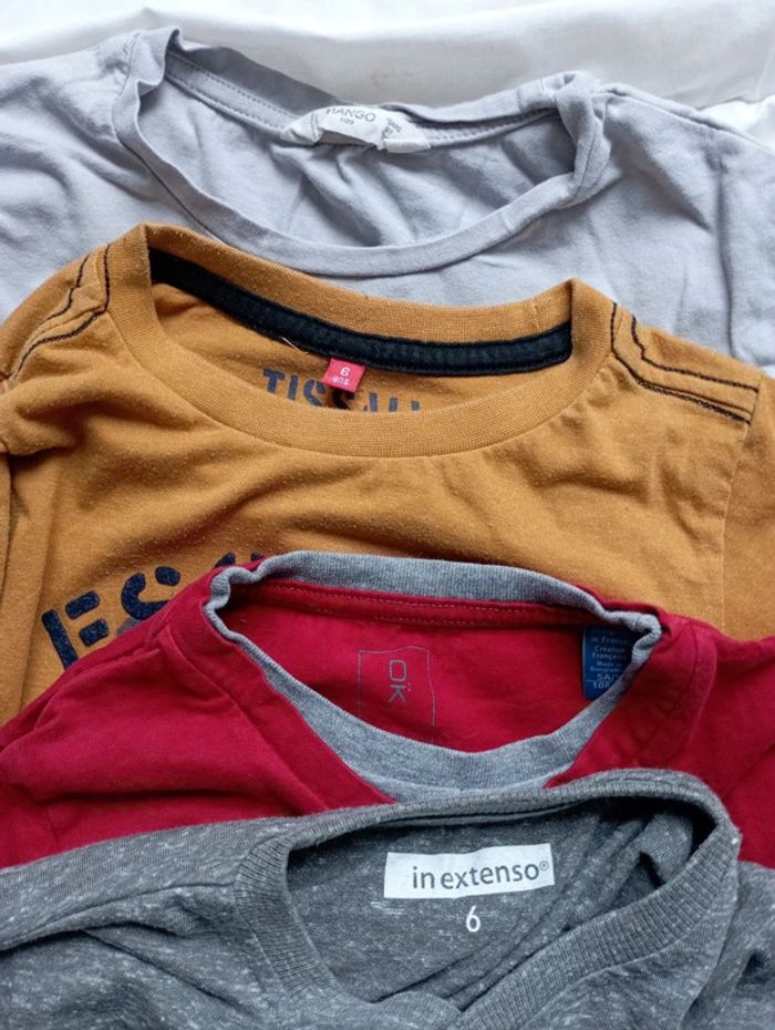 Lot 4 tee shirt manches longues marques diverses 6€ - photo numéro 2