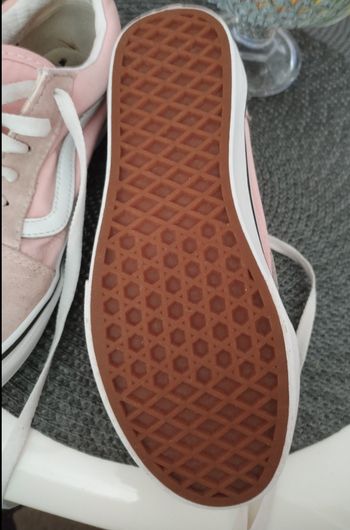 Baskets rose "Vans old school"