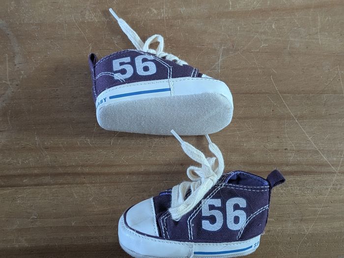 Chaussures baskets/chaussons bébé 3+6 mois - photo numéro 2