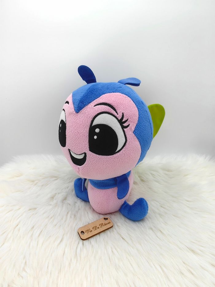 Doudou peluche Papillon rose bleu violet vert  Backyard Buddies - photo numéro 5