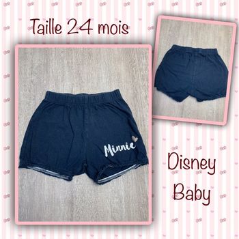 Short Minnie - taille 24 mois - 83/89cm