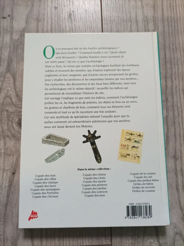Livre pour enfants : " copain de l archéologie" - photo numéro 3