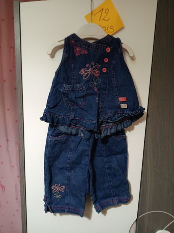 Ensemble en jean 12 mois 