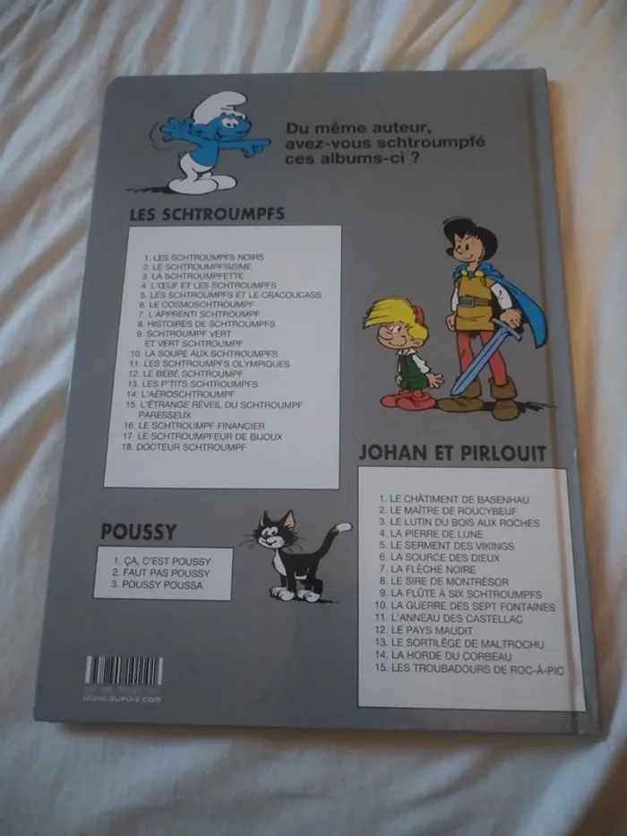 BD la Schtroumpfette - photo numéro 2