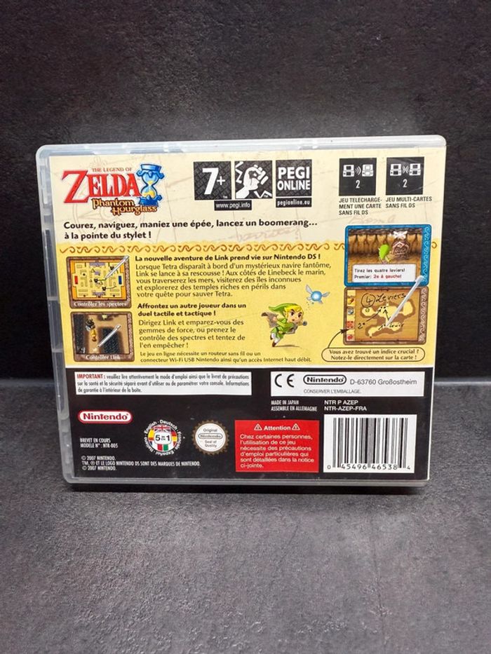 Jeu Nintendo ds Zelda phantom hourglass - photo numéro 2