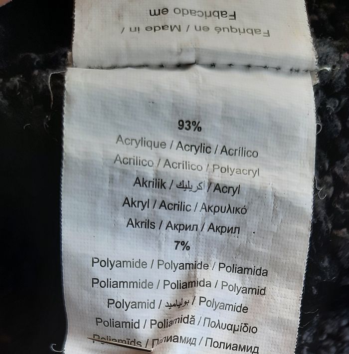 Pull noir à cœur blanc, Cache-Cache, femme, taille 34 - photo numéro 3